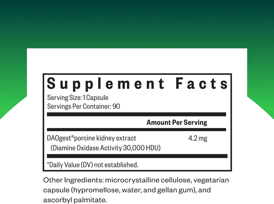 Seeking Health Histamine Digest DAO Enzyme 90 Capsules