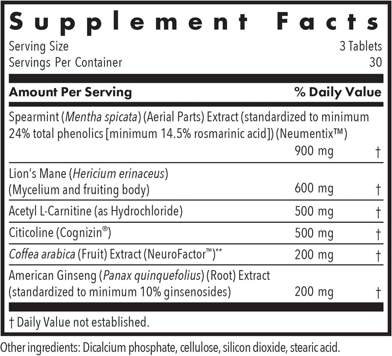 Allergy Research Group Advanced NeuroPlus 90 vegtabs
