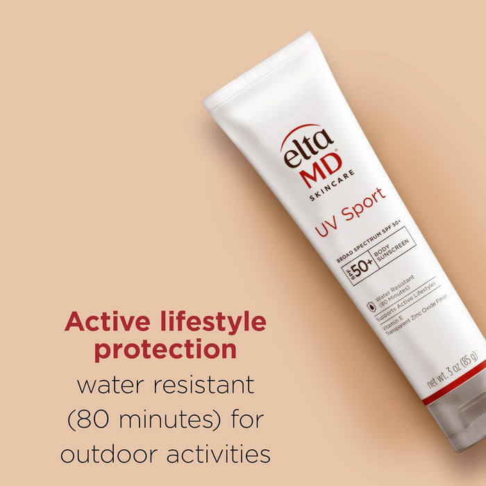 EltaMD UV Sport Body Sunscreen SPF 50 3 oz Tube