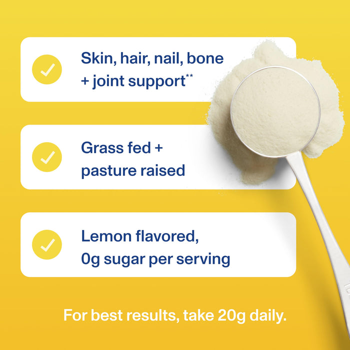 Vital Proteins Collagen Peptides Powder 14 Servings Lemon