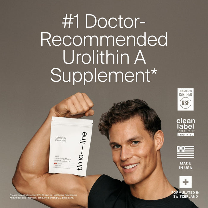 Timeline Mitopure Urolithin A Supplement 60 Gummies