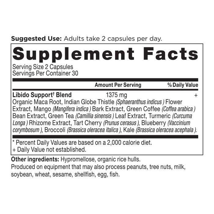 Ancient Nutrition Men's Libido Booster - 60 Capsules