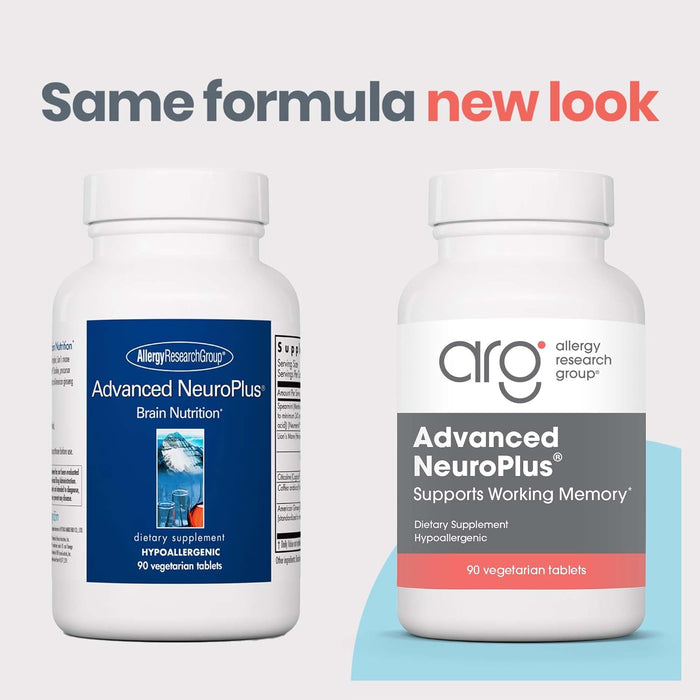 Allergy Research Group Advanced NeuroPlus 90 vegtabs
