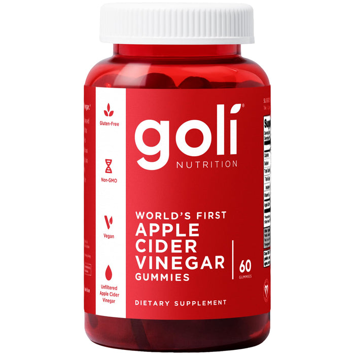 Goli Apple Cider Vinegar Gummies - Vitamin B12 - 60 Count