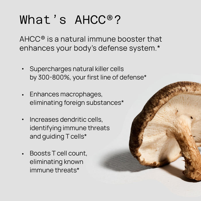 Quality of Life Immune Support AHCC Rx 60 Softgels