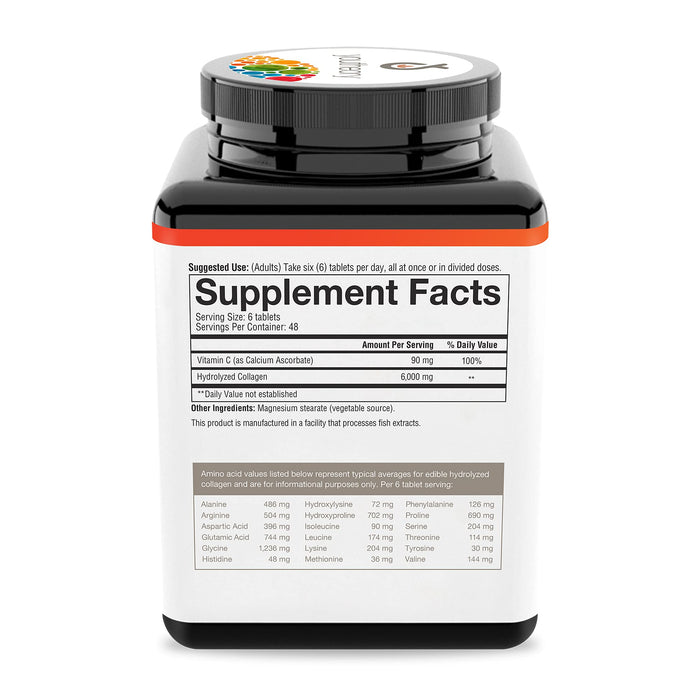 Youtheory Collagen with Vitamin C, 290 tablets Skin, Hair, Nails and Joint Support