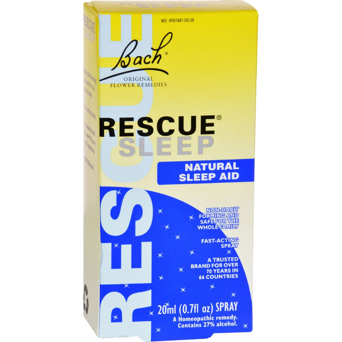 Bach Flower Remedies Rescue Sleep Natural Sleep Aid - 0.7 fl oz