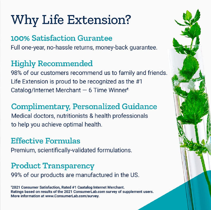Life Extension Neuro-Mag Magnesium L-Threonate, 90 Vegetarian Capsules