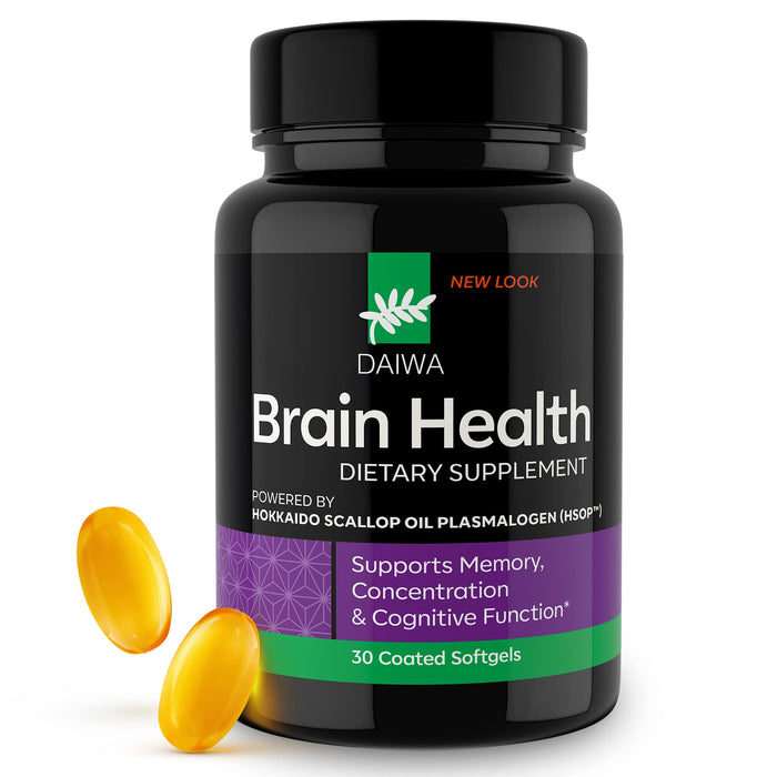 Daiwa Brain Health Supplement for Adults 30 Softgels