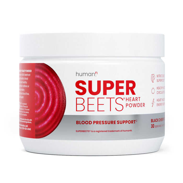 HumanN SuperBeets Beetroot Powder Black Cherry Flavor, 30 Servings