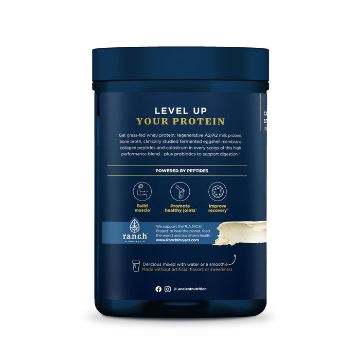 Ancient Nutrition Multi Protein Animal Based Powder Vanilla -15 Servings