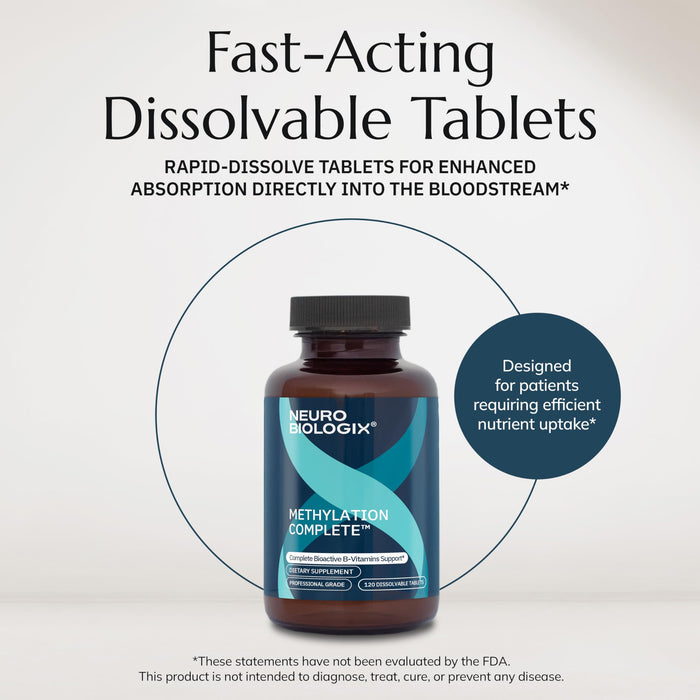 Neurobiologix Methylation Complete 120 Chewable Tablets