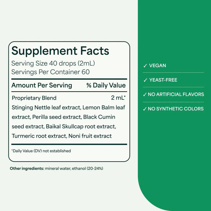 NutraMedix Nutra-Hist Mast Cell & Histamine Supplement 4 Fl oz