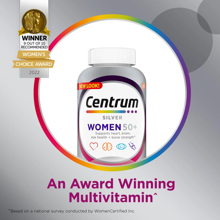 Centrum Silver Women 50 Plus Multivitamin 275 Tablets