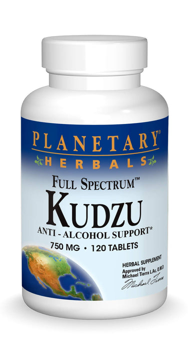 Planetary Herbals Full Spectrum Kudzu 120 Tablets