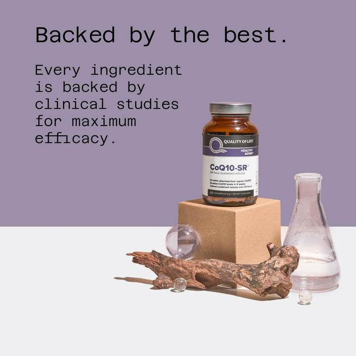 Quality of Life Powerful CoQ10 - 60 Vegetable Capsules