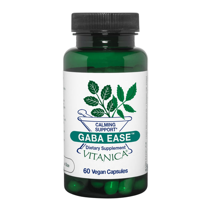 Vitanica GABA Ease Calming Support 60 Capsules Vegan