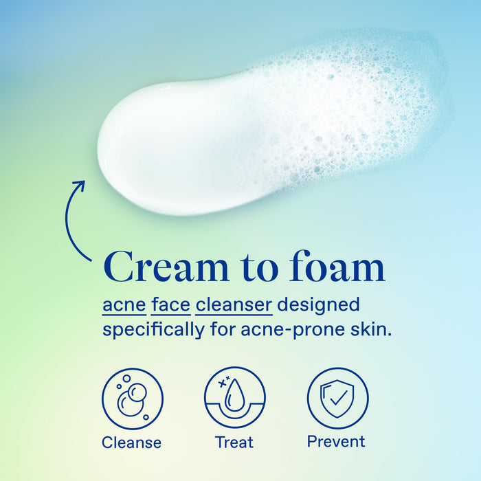 Differin Acne Foaming Cleanser with 10% Benzoyl Peroxide 5 oz.