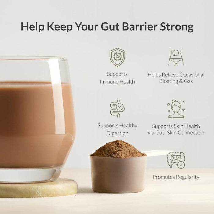 Microbiome Breakthrough Gut Support Powder Chocolate Flavor - 30 Servings