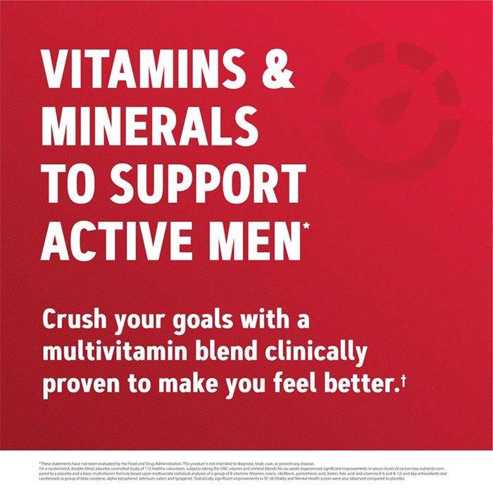 GNC Mega Men Sport Multivitamin 90 Caplets