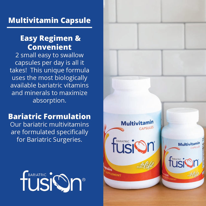 Bariatric Fusion Multivitamin Without Iron 60 Capsules