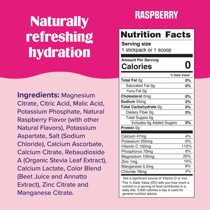 Ultima Replenisher, Raspberry, 90-Serving Canister