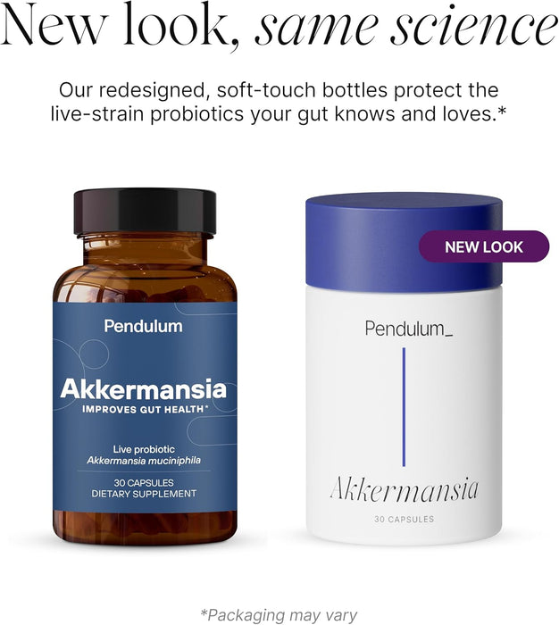 Pendulum Akkermansia 30 Capsules Live Probiotic Supplement