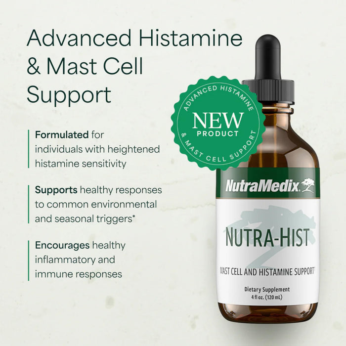 NutraMedix Nutra-Hist Mast Cell & Histamine Supplement 4 Fl oz