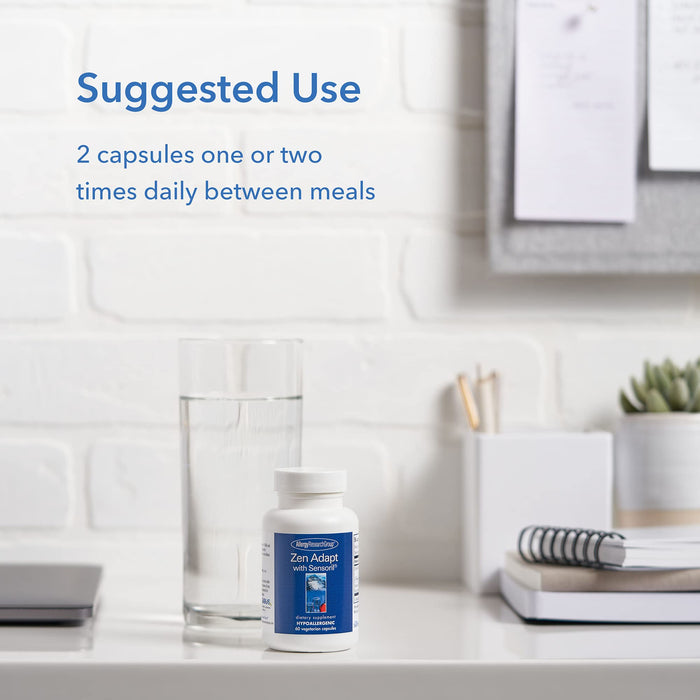 Allergy Research Group Zen Adapt with Sensoril-60 Vegetarian Capsules