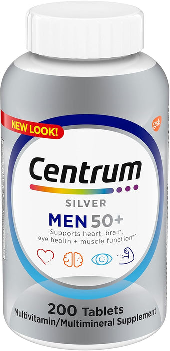 Centrum Silver Multivitamin for Men 50 Plus 200 Count