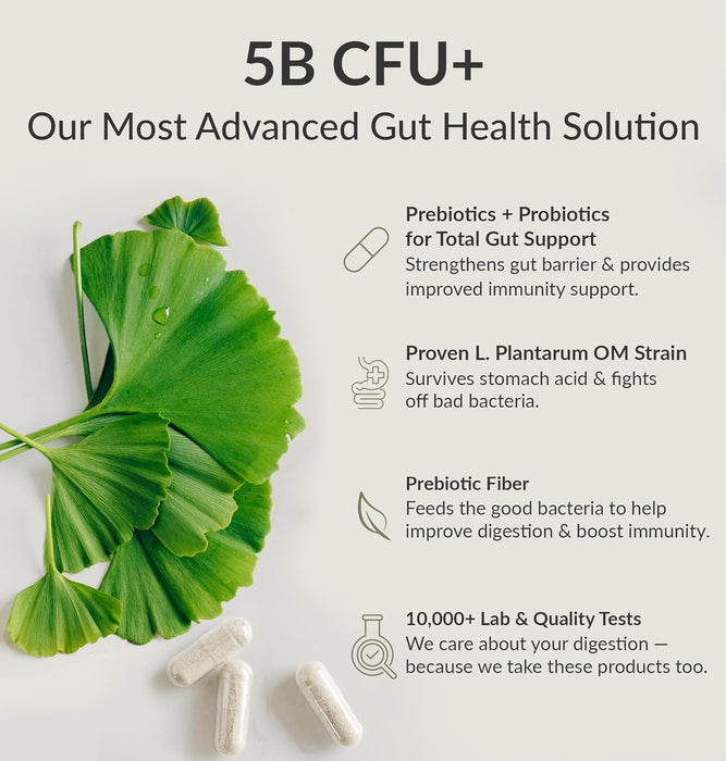 BiOptimizers P3-OM Proteolytic Prebiotics & Probiotics 60 Veg Caps
