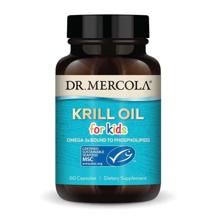 Dr. Mercola Krill Oil for Kids - 320 mg - 60 Capsules