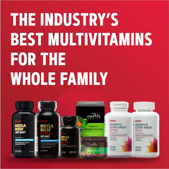 GNC Mega Men Sport Multivitamin 90 Caplets