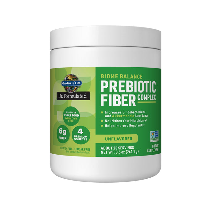Garden of Life Dr. Formulated Biome Balance Prebiotic Fiber, 8.5 oz