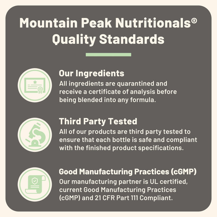 Mountain Peak Nutritionals Ultra High Multivitamin for Men & Women - 180 Vegetarian Capsules