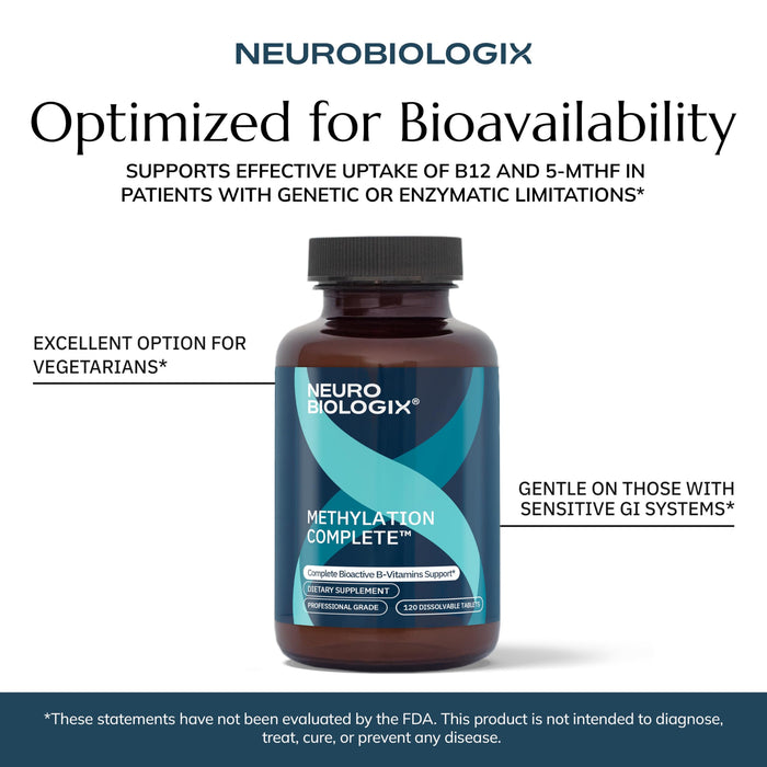 Neurobiologix Methylation Complete 120 Chewable Tablets