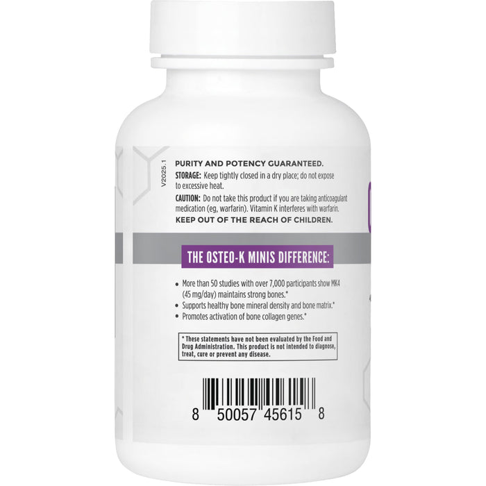 NBI Osteo-K Mini 120 Veggie Capsules