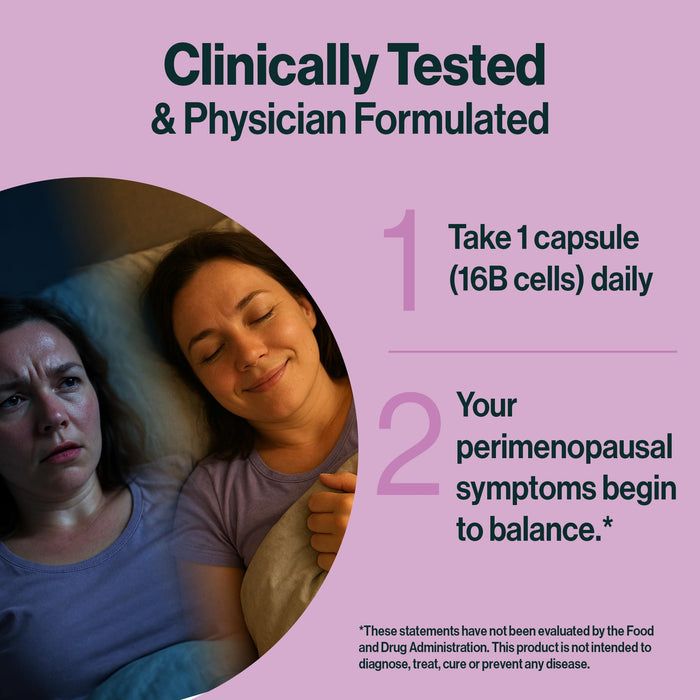 ResBiotic resW Perimenopause Postbiotic Supplement for Women  60 Capsules