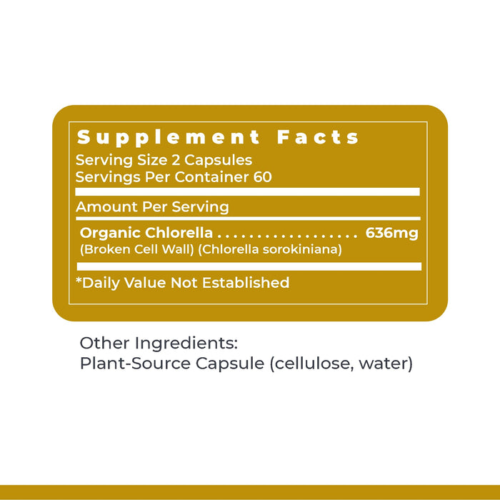 Premier Research Labs Medi Chlorella-FX 120 Veg Capsules