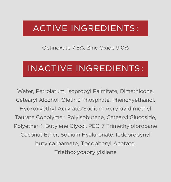 EltaMD UV Daily Face Sunscreen Zinc Oxide SPF 40 1.7 Oz Pump