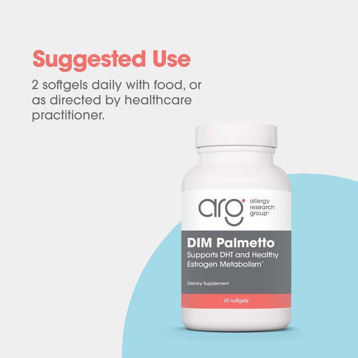 Allergy Research Group - DIM Palmetto - 60 Softgels