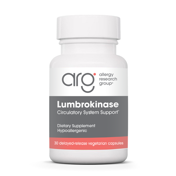 Allergy Research Group Lumbrokinase 30 Delayed Release Capsules