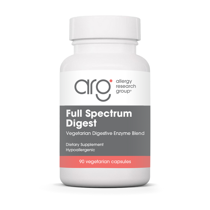 Allergy Research Group Full Spectrum Digest with Glutalytic 90 Veg Capsules