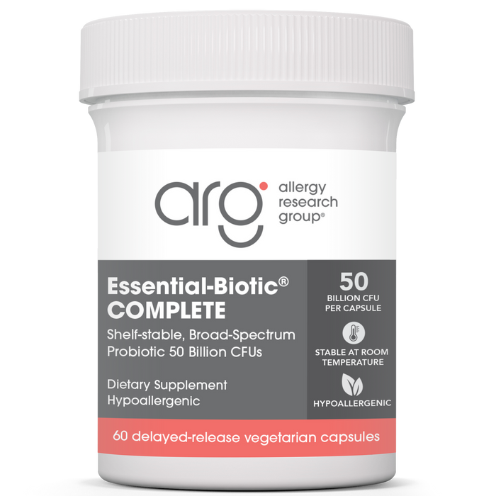 Allergy Research Group Essential-Biotic Complete 60 Vegetarian Capsules