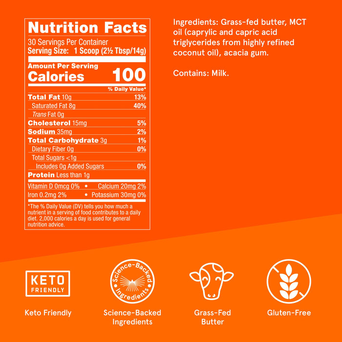 Bulletproof Original Creamer 14.8 Ounces