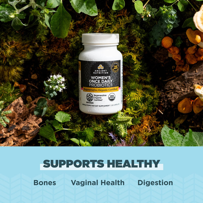 Ancient Nutrition Probiotics Women’s Once Daily - 30 Count
