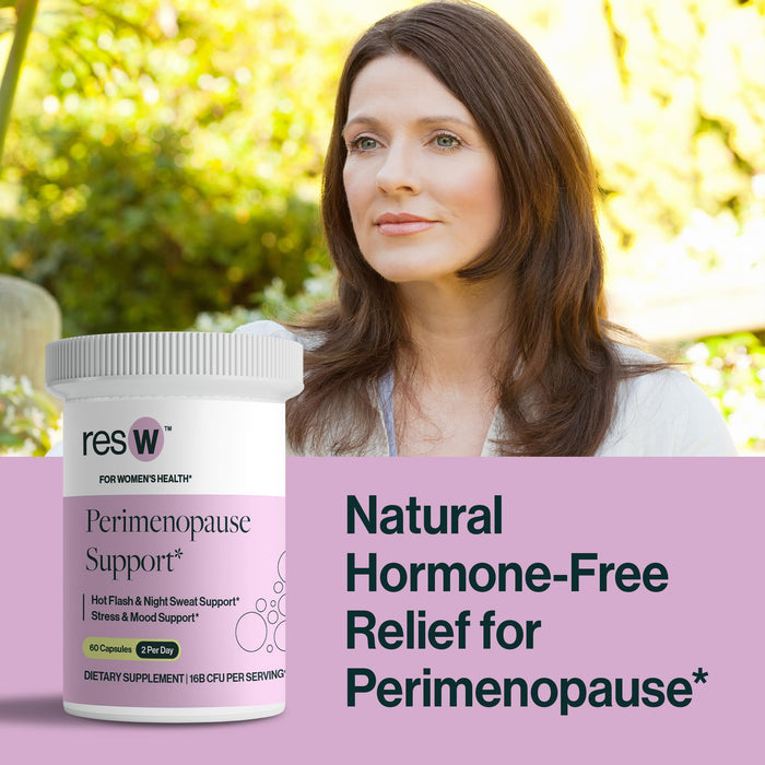 ResBiotic resW Perimenopause Postbiotic Supplement for Women  60 Capsules