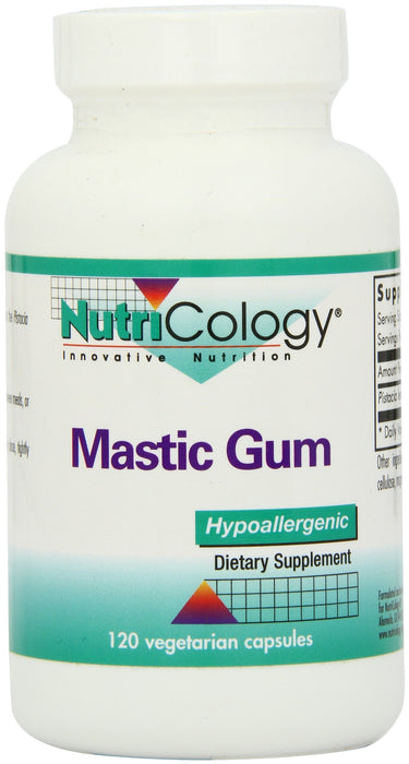 Nutricology Mastic Gum 120 Vegetarian Capsules