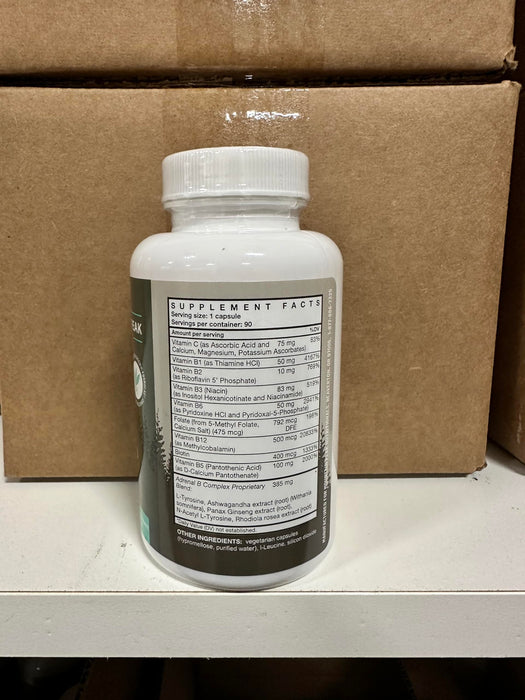 Mountain Peak Adrenal B Complex - 90 Vegetarian Capsules