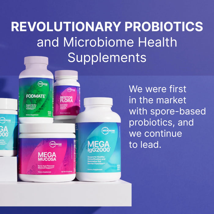 Microbiome Labs Zenbiome Sleep - L Theanine with Lemon Balm Extract & Probiotics 30 Capsules